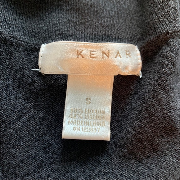 Black Knit Ruffle Cardigan - Picture 3 of 3